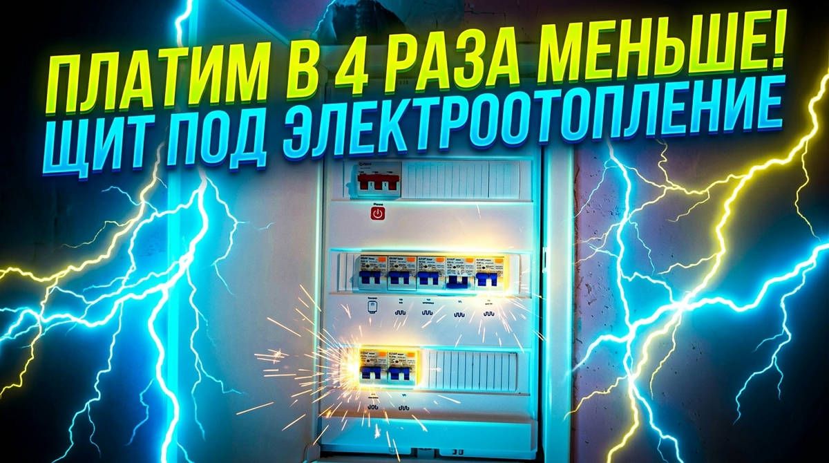 Электроотопление частного дома под льготный тариф в Минской области